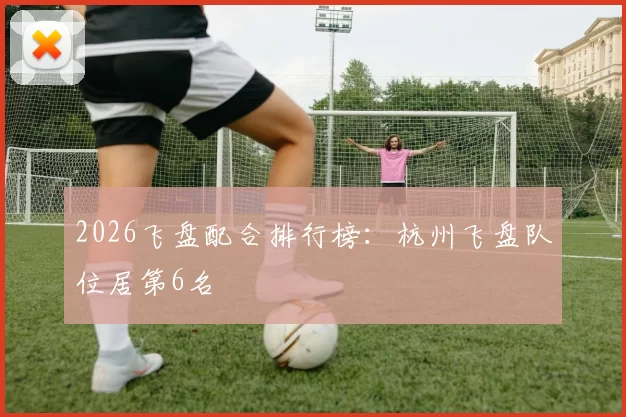 2026飞盘配合排行榜：杭州飞盘队位居第6名